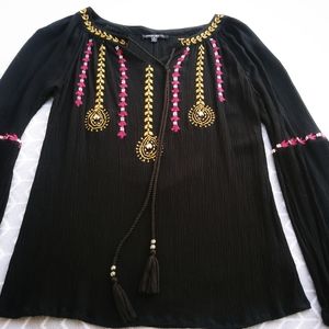 Romeo&Juliet Couture Boho Top